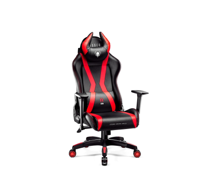 Fotel gamingowy Diablo Chairs X-Horn 2.0 Kido Czarno-czerwony